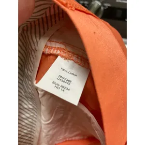 J.Crew Factory‎ Womens 3" Chino Shorts Neon Peach Coral Size 00 NWT thumbnail 7