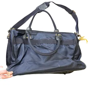 🧳 Vintage LEAT Nylon Travel Duffel Weekender Carry-On Shoulder‎ Bag 🧳 thumbnail 6