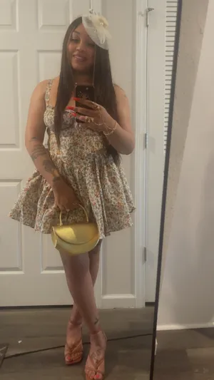 Floral dress #wedding # brunch # tea party #babyshower thumbnail 3