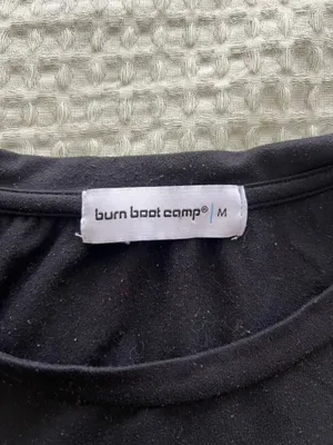 Say Yes Burn Bootcamp Tank Black Size M thumbnail 3