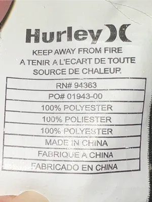 Hurley Backpack Multi-Pockets Outside Padded Computer Pocket Inside Grey/Yellow thumbnail 12