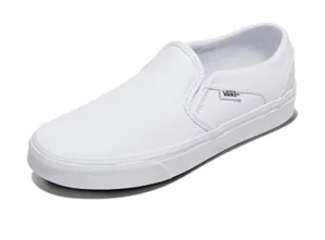 Vans Asher Slip On Classic Sneakers True White Canvas thumbnail 1