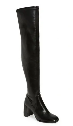 Open Edit New  Over The Knee Boot in Black size 5 thumbnail 1