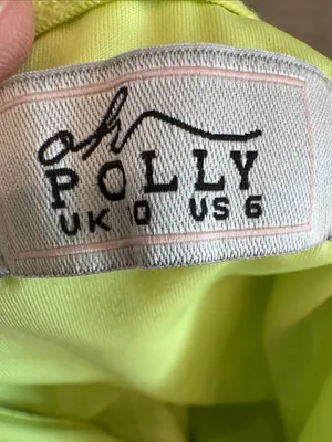 Oh Polly Strapless Ruched Neon Yellow Mini Dress thumbnail 4