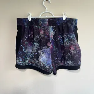 Fila Sport Black Cosmic Athletic Shorts Lined XL women thumbnail 3
