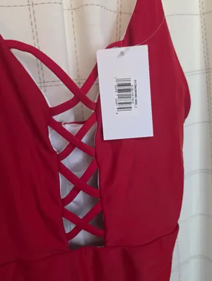Dippin Daisys Bliss One Piece In Baywatch Red thumbnail 5