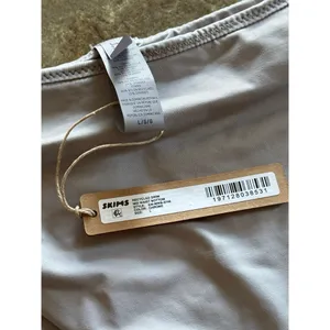 Skims Swim Mid Waist Bottom Chrome Large thumbnail 9