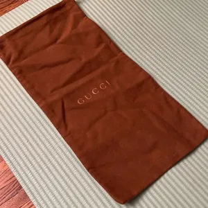Gucci Brown Dust Bag thumbnail 3