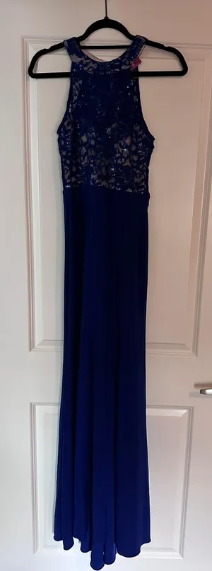 Morgan & Co Blue Formal Dress thumbnail 1