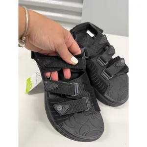 ONCAI Womens Sport Sandals Black Multi Strap Adjustable Platform Shoes US 8 NEW thumbnail 4