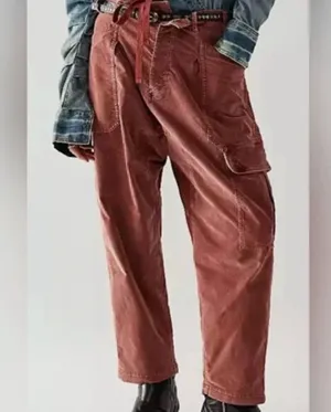 Free people Free People pants corduroy cargo cotton size medium thumbnail 5
