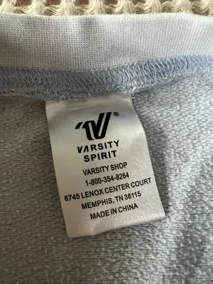 Gray long sleeve sweatshirt with '2020 NATIONAL HIGH SCHOOL CHEERLEADING CHAMPIONSHIP' graphic #cheerleading #championship thumbnail 4