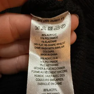 French Connection Women's Jaida‎ Babysoft Square-Neck Sweater Black Sz M thumbnail 4