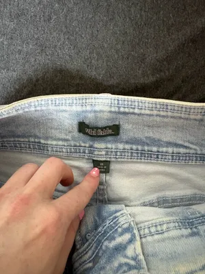 Wild Fable Mini Jean Skirt Denim thumbnail 3