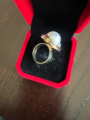 Women’s Gorgeous Golden Adjustable Statement Ring Size 7 thumbnail 3
