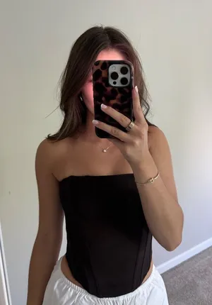 White Fox Boutique Corset Top thumbnail 1