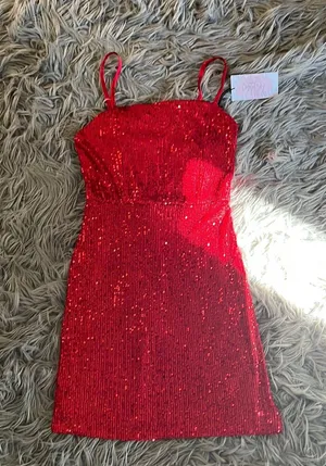 Brand new red dress so pretty thumbnail 1