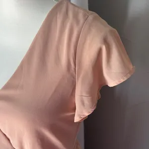 Lulu's Peach V-Neck Maxi Dress thumbnail 10