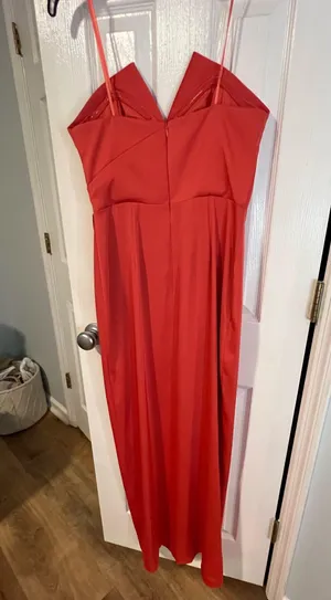 Aidan Mattox Origami Sweetheart Strapless Gown thumbnail 7