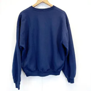 Jerzees Nublend‎ Womens XL Patriotic Snowman Sweatshirt Winter Flag Dark Blue thumbnail 2