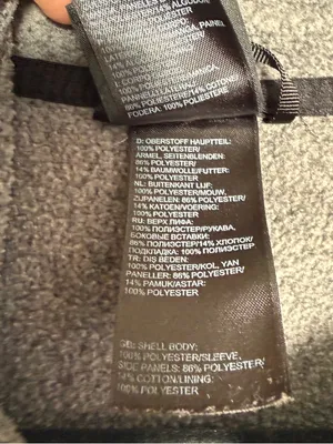 The North Face Grey & Black Fleece Vest Womens Large Outdoor Hiking thumbnail 6