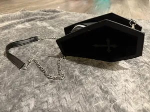 Spirit Halloween Coffin Crossbody Bag thumbnail 3