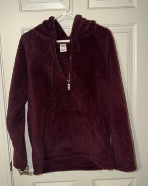 PINK Sherpa Victoria's Secret Pink Hoodie thumbnail 1