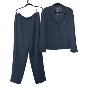Andrea‎ Viccaro Vintage Pants Suit Black 14 thumbnail 1
