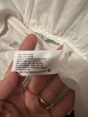 Loveshackfancy x target Talulah white mini dress size small thumbnail 11