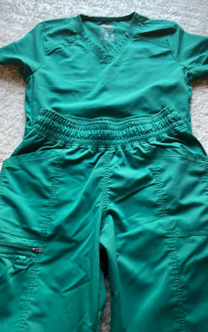 Green Scrub Set Size XS thumbnail 4