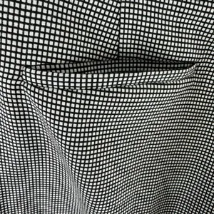 Anne Klein Black White Checkered Cropped Tapered Leg Ankle Fit Trousers‎ Size 8 thumbnail 5