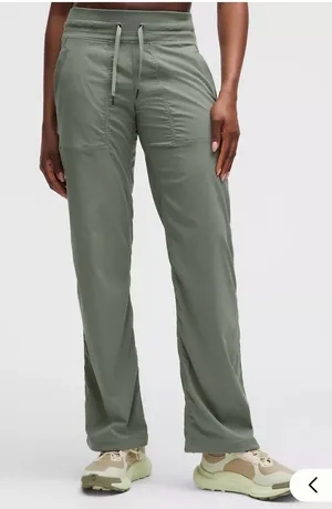 Lululemon dance studio green pants  thumbnail 1