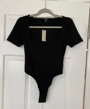 Boohoo Black Bodysuit thumbnail 1