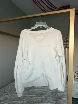 New In White Sweater thumbnail 2