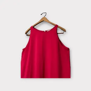 Lila Rose Dress Size12 Lipstick Pink A-line‎ Layered Split Back Feminine thumbnail 4