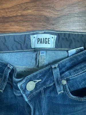 Paige blue bootcut jeans thumbnail 3