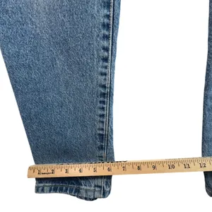 Levis 501 Original 150th Jeans Heart Patch Blue Denim W25 L30 High Rise Straight thumbnail 9