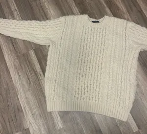 Brandy Melville white wool sweater  thumbnail 1