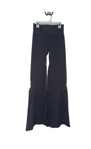 High Waist Charcoal Gray Flare Yoga Leggings thumbnail 5
