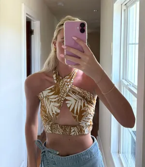 Rusty Wrap Top Size XS thumbnail 1