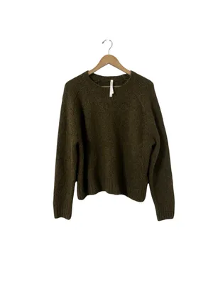 ARITZIA The Group Babaton Alpaca Wool Sweater Crew Pullover Top thumbnail 3
