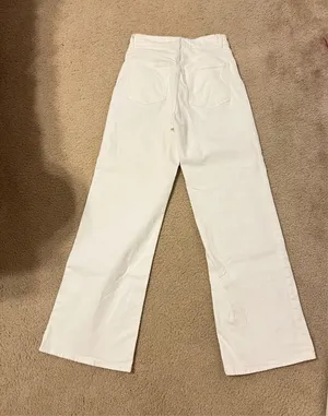 H&M White Jeans Denim Women’s 6 thumbnail 2