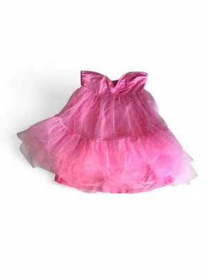 NWT Beginning Boutique Amba Pink Tulle Mini Dress US 4 thumbnail 3
