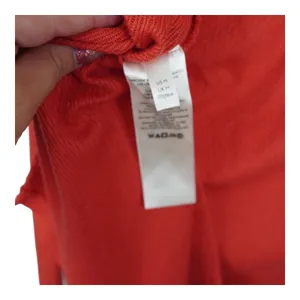 We The Free People Red Thermal Top Women Medium Thumbhole Slit Gorpcore thumbnail 9
