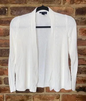 Ann Taylor Vintage Thick Heavyweight Knit Cardigan Sweater Women's Size XS thumbnail 1