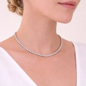 Elegant Silver Necklace for Women thumbnail 1