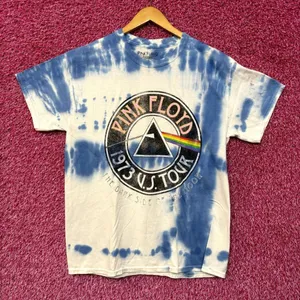 Pink Floyd Dark Side of the Moon 1973 US Tour Rock Tie Dye L thumbnail 1