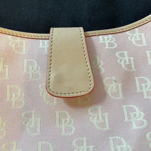 Dooney & Bourke Authentic Vintage Pink Handbag Excellent Condition thumbnail 2