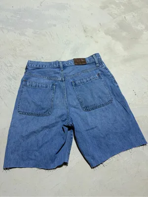 Madewell the dad Jean cutoff Denim Shorts blue 26 thumbnail 3