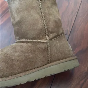UGG Brown Shearling-Lined Boots thumbnail 3